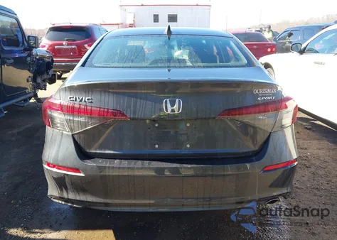 2025 Honda Civic Sport z USA, uszkodzony, nr VIN 2HGFE2F52SH544588